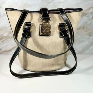 Dooney & Bourke jacquard print classic bucket bag